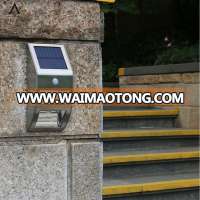 Led solar garden light outdoor IP44 step solar led stair light for home