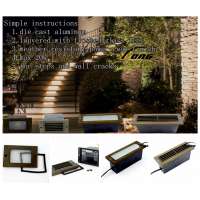 G4 20w step shoes light stair lamp brass STB02